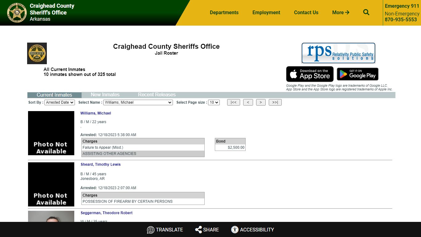 Craighead County Arkansas Sheriff's Office | Jonesboro - Lake City